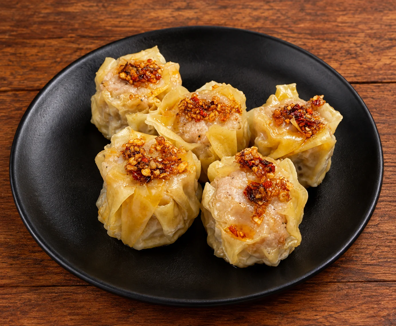 Pork Siomai steamed Filipino pork dumplings at Jenmuel's Lechon Cebu and Grill Winnipeg